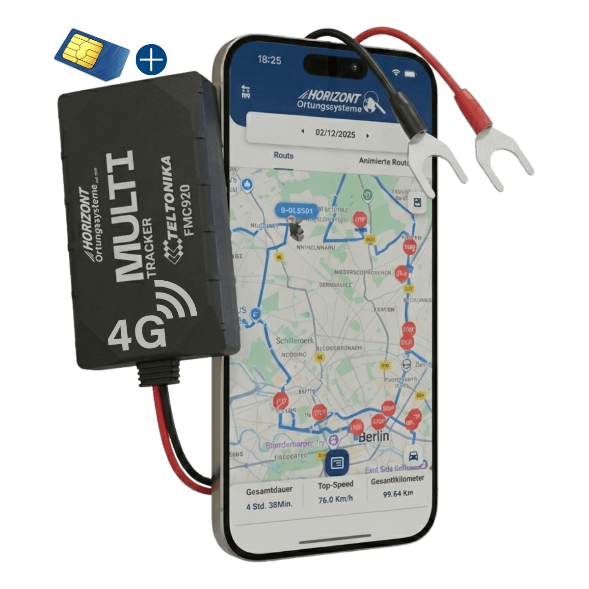 HORIZONT 4G-Fahrzeugortung