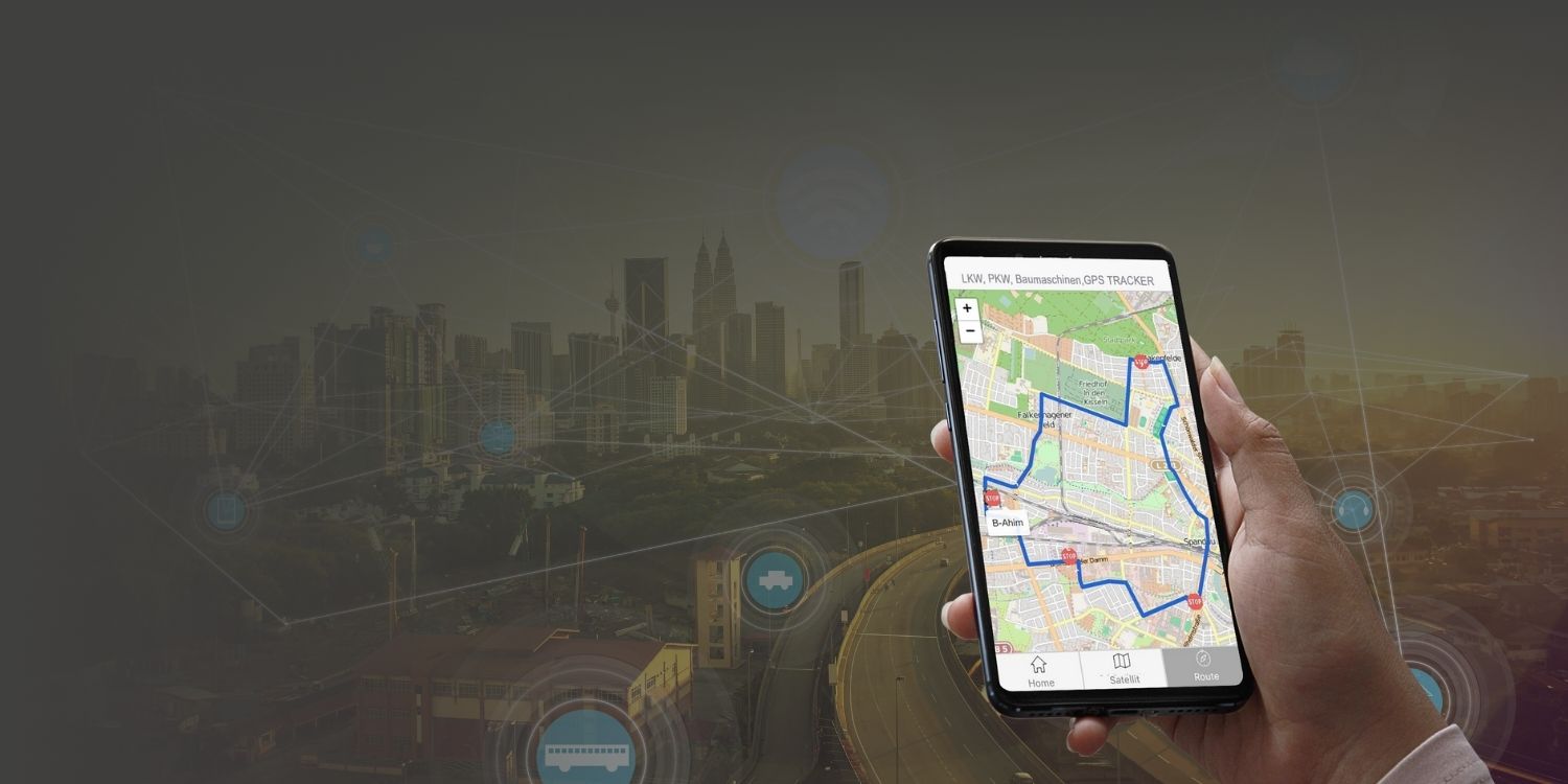 GPS-Ortung Tracker mit integrierter SIM-Karte + Datenflat